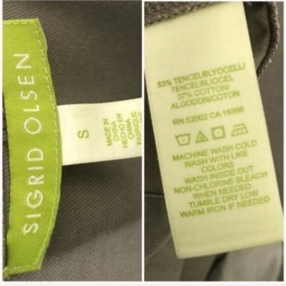 Sigrid Olson | Olive Button Down Military Jacket - Picture 9 of 9